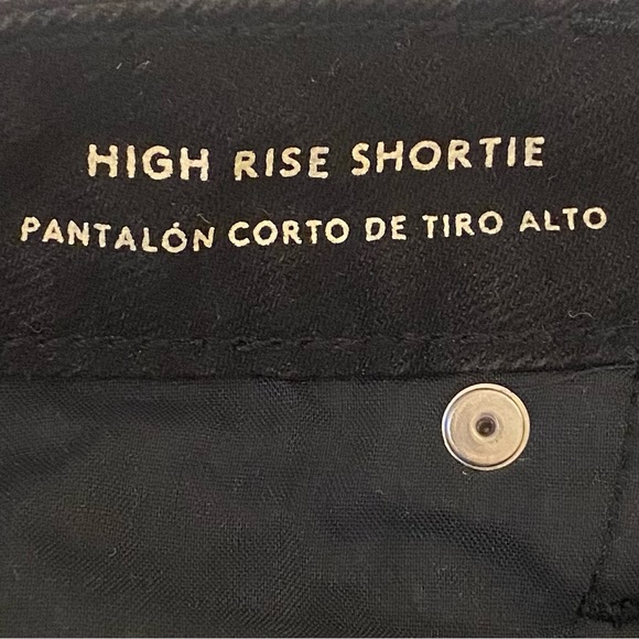 NWT Custom Made Black Jean Shorts “Tom Petty Wouldn’t Do Me Like That” - Picture 5 of 5